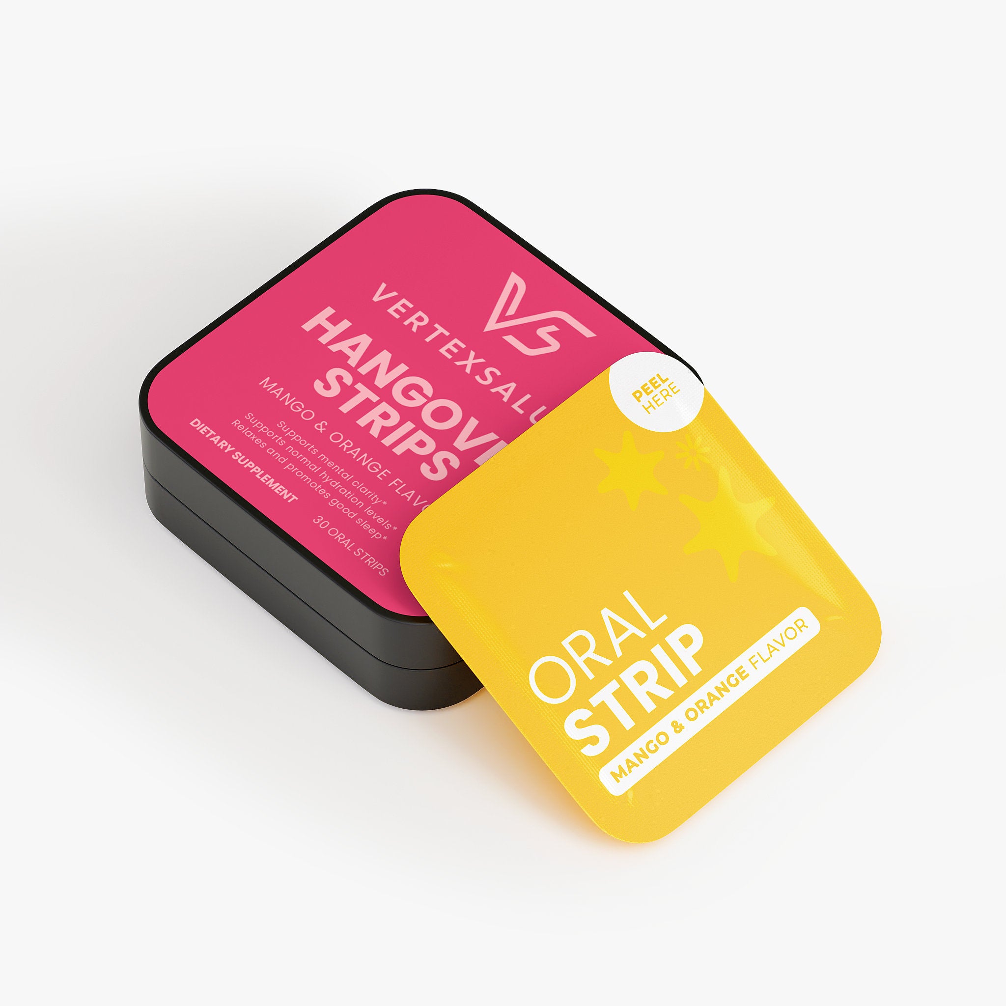 Hangover Strips - Mango and Orange flavor