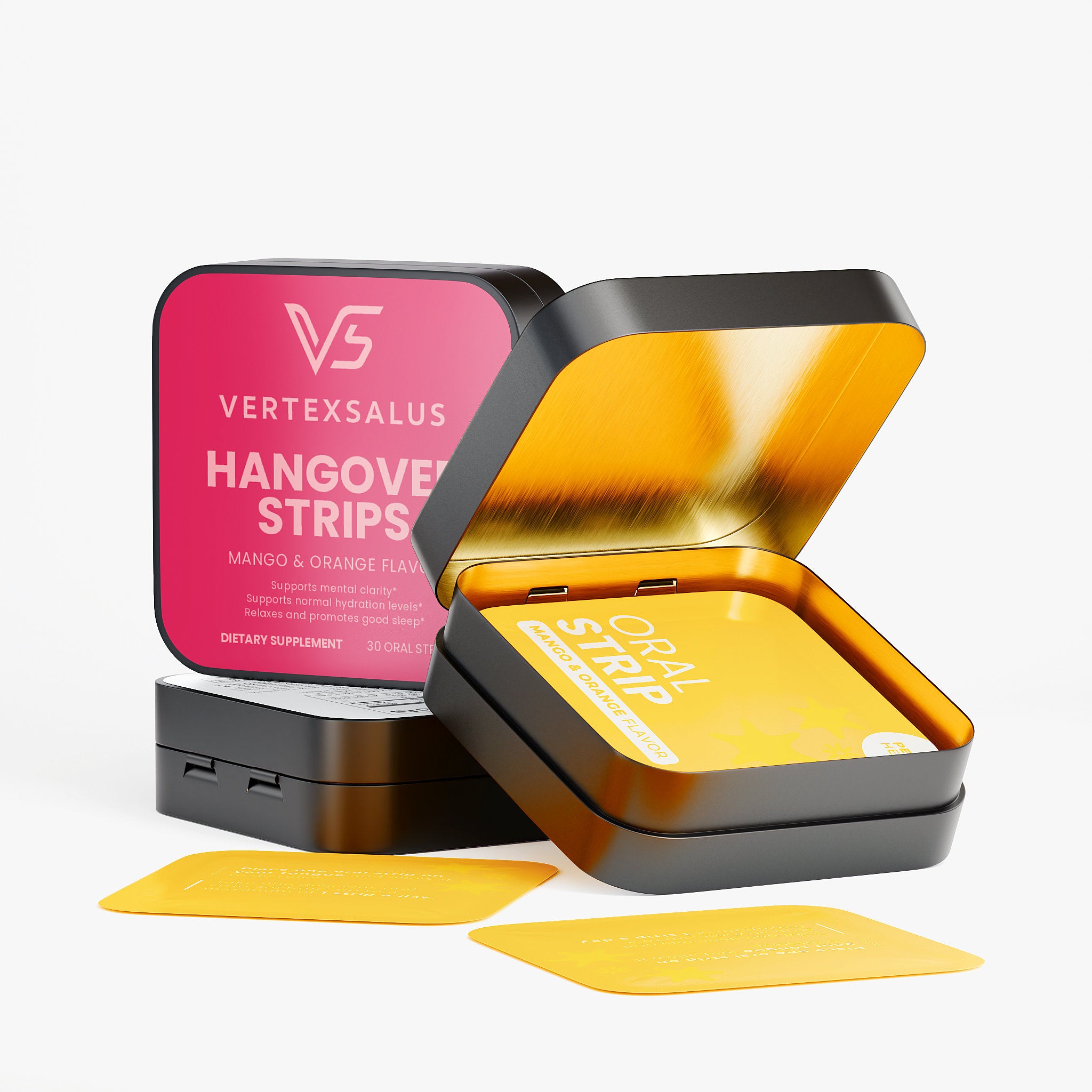 Hangover Strips - Mango and Orange flavor