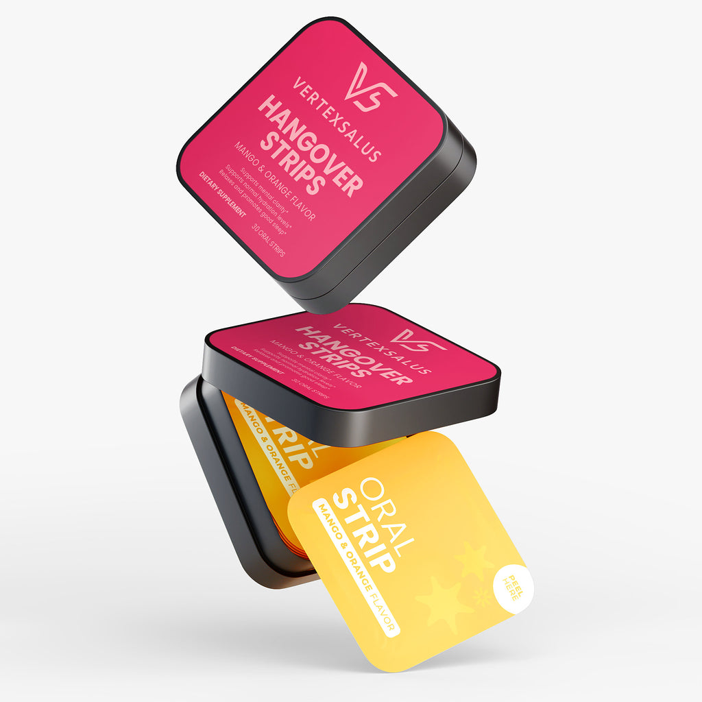 Hangover Strips - Mango and Orange flavor
